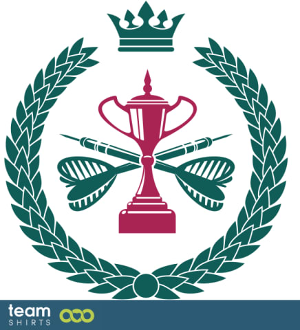 DARTS PRIZE CUP WREATH