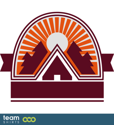 camping emblem