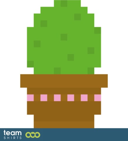 Pixel cactus