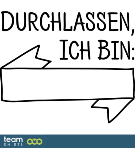 durchlassen ich bin