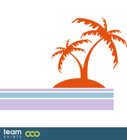 Île de palme et mer