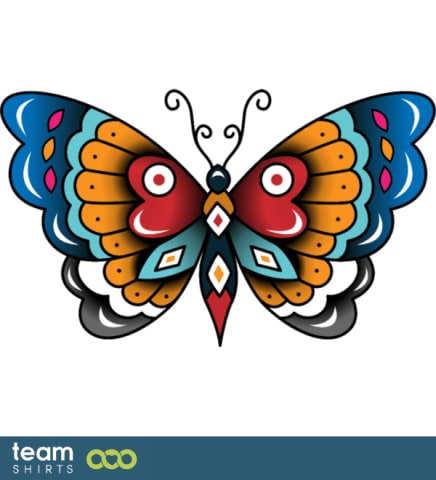 Schmetterling Tattoo