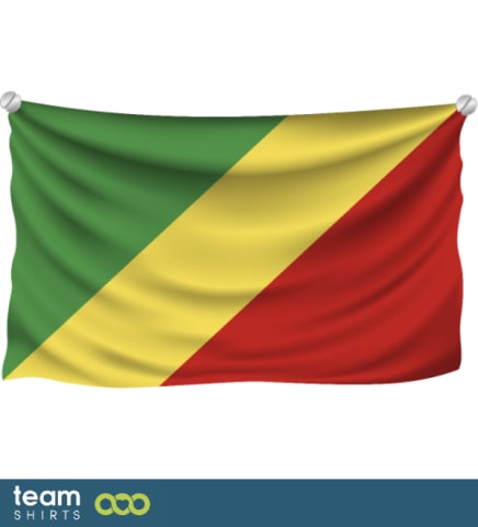 Flag Republikken Congo