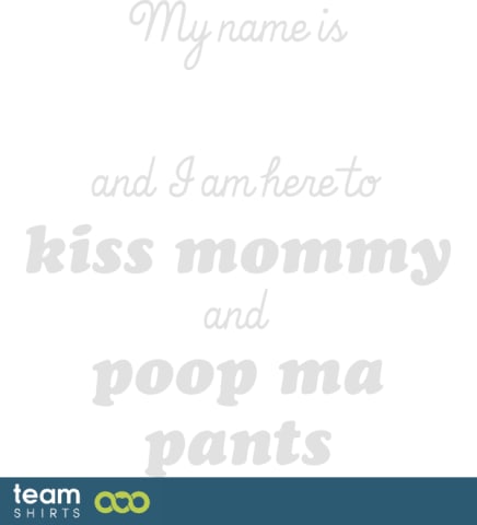 Ich bin hier, um Mommy FontCooper ENG zu küssen