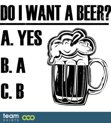 amg do I want a beer