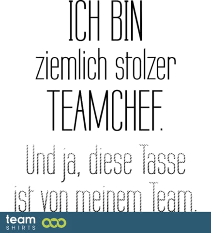 stolzer Teamchef