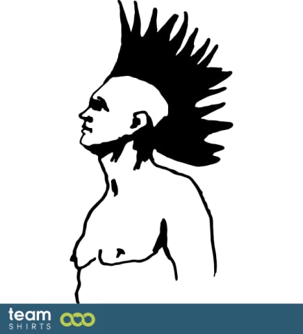 punk sketch vectorstock 1782075
