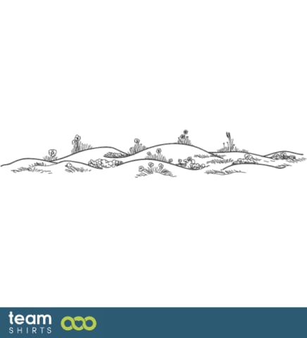 Grass landscape black