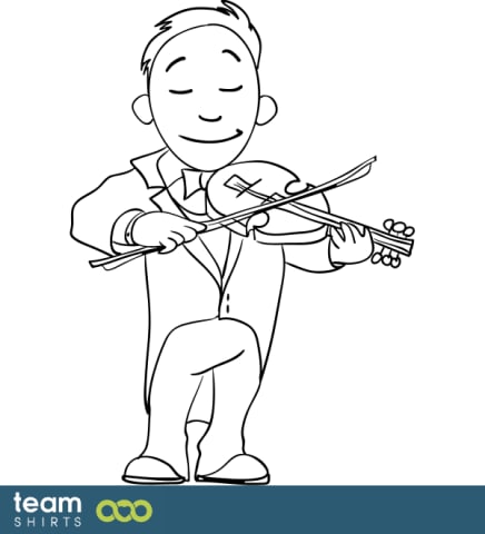 Violinenspieler