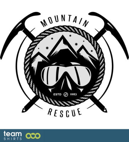 Logo de sauvetage en montagne
