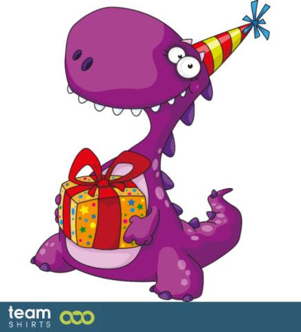 Geburtstags-Dino