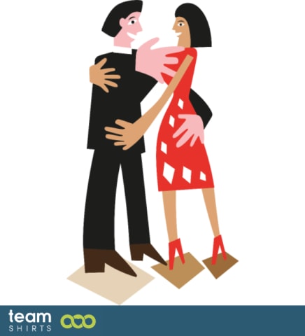 dancing couple