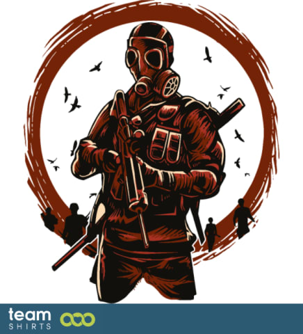 gassmask soldat