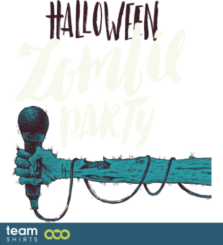 Halloween zombie feest