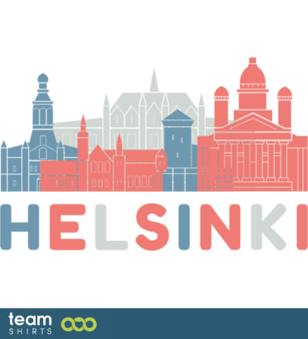Skyline van Helsinki