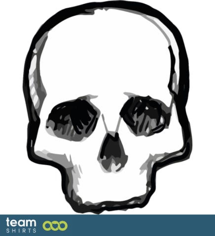 Menschlicher Schädel