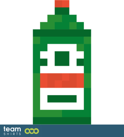 Pixel flaske