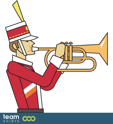 Marchingband trumpet