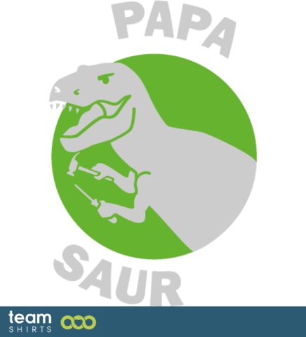 mgri papasaur rex dad