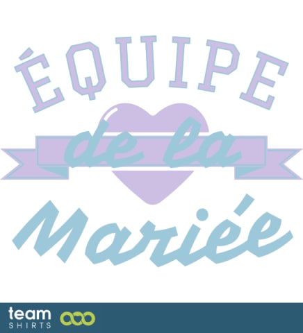 equipe de la mariée