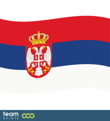 vlag servië