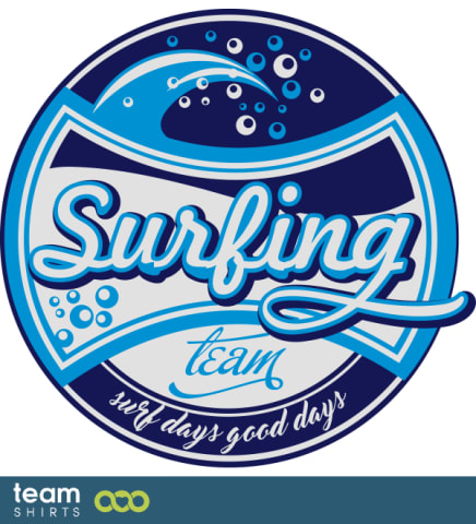 Étiquette de surf