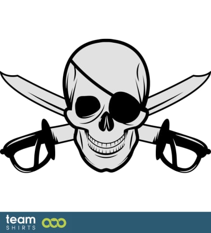 Piratenschädel