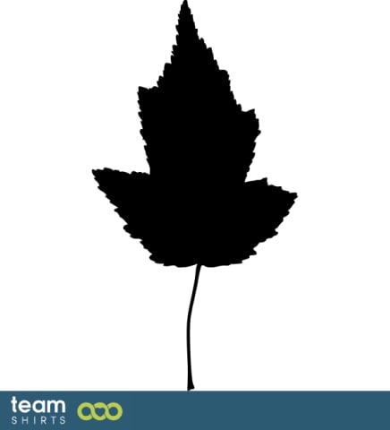 Silhouette de feuille