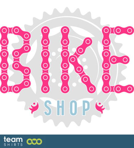 Logo de magasin de vélo