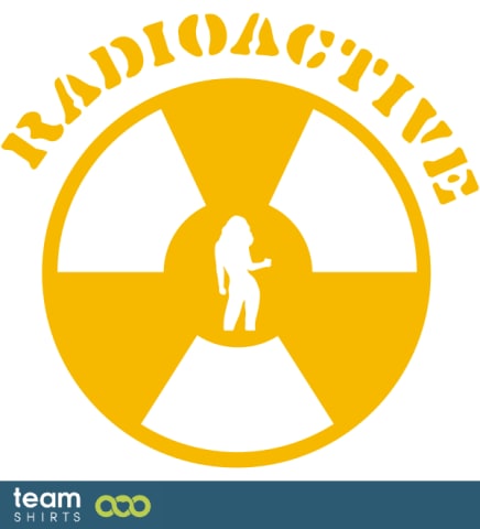 JEUNE FILLE RADIOACTIF