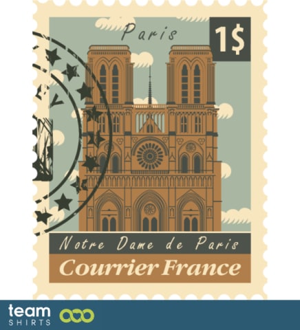 vectorstock 1952808BriefmarkeParispng0895