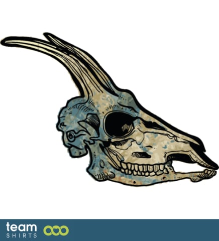 Capricorn skull
