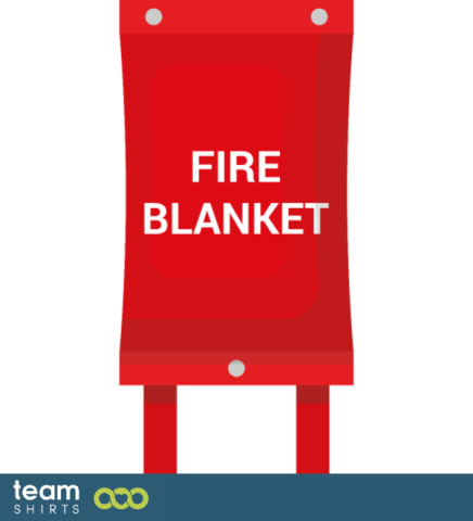 fire blanket vectorstock 9961373