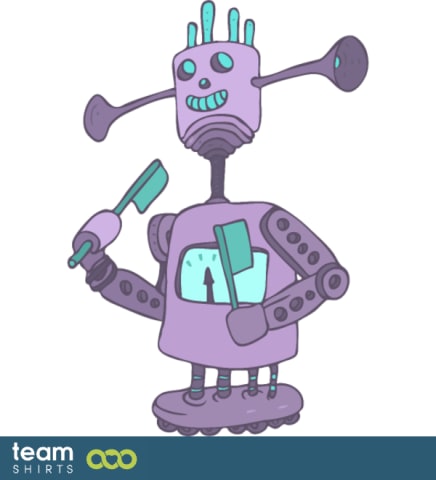 49 robot 54 png vectorstock 4842445