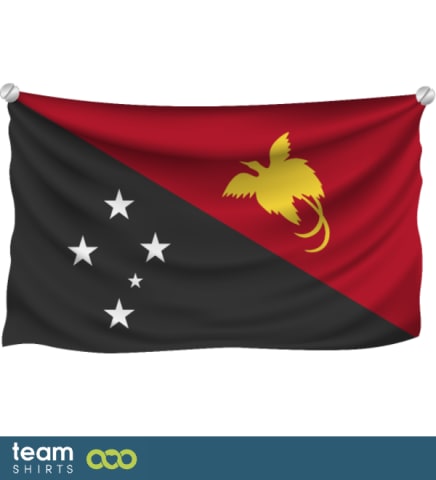 Flag Papua New Guinea