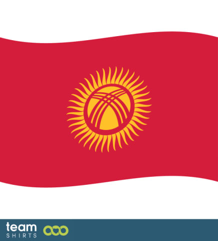 vlag Kirgizië