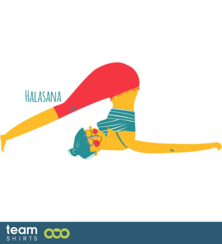 Halasana Yoga-Pose