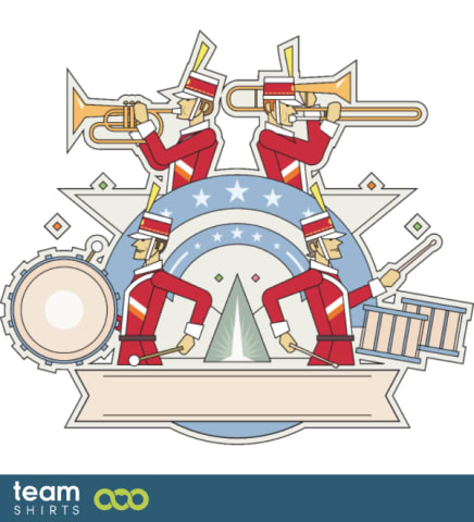 Autocollant Marchingband