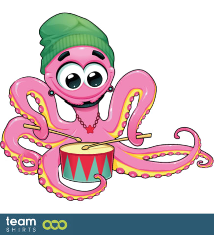vector stock 9957015OktopusTrommelpng2389