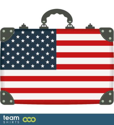 VS vlag koffer