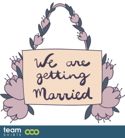 FLOWER SIGN GETTING MARRIED