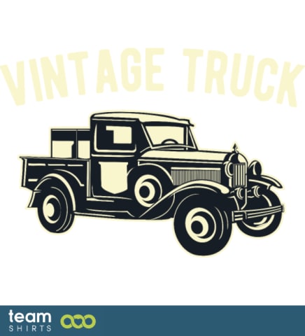 Vintage vrachtwagen