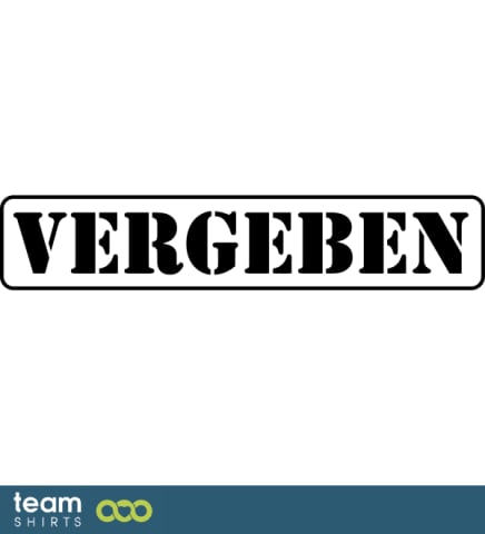 vergeben