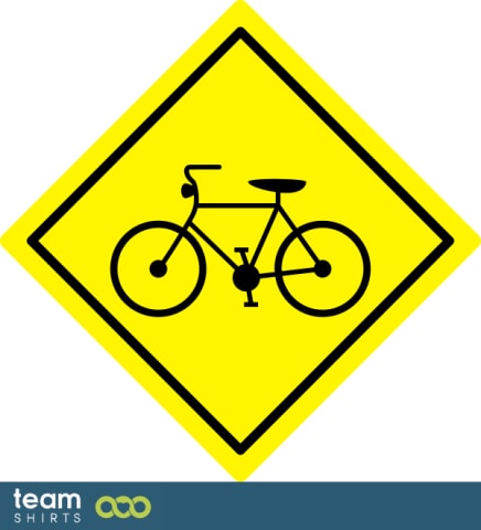 Verkehrszeichen Fahrradspur