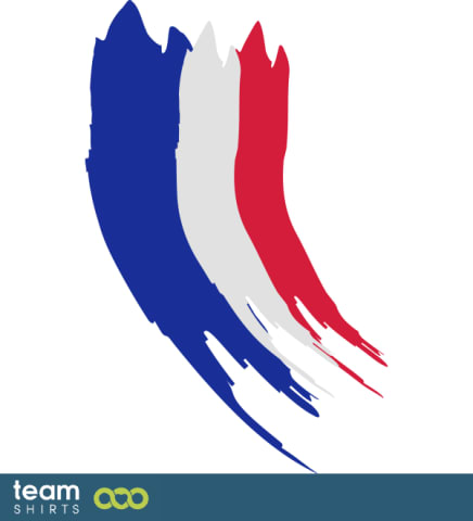 Vintage drapeau français