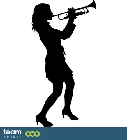 Trumpet spelare