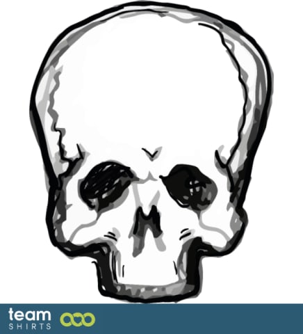 Menschlicher Schädel