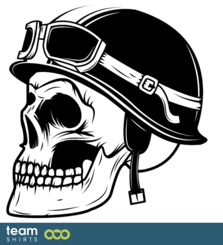 Skull of a soldier
