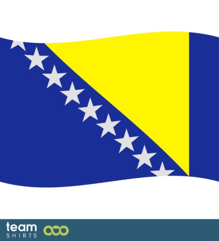 Flagg Bosnia-Hercegovina