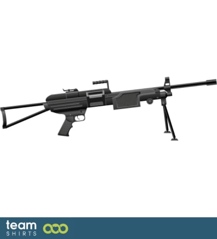 10 machinegun vectorstock 1175307